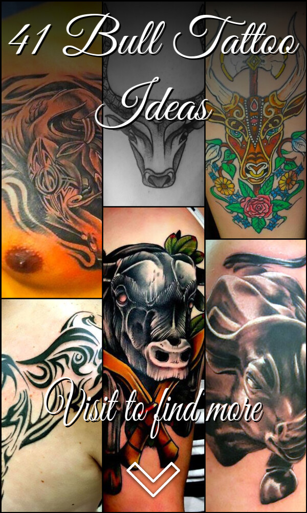 41 Bull Tattoo Ideas