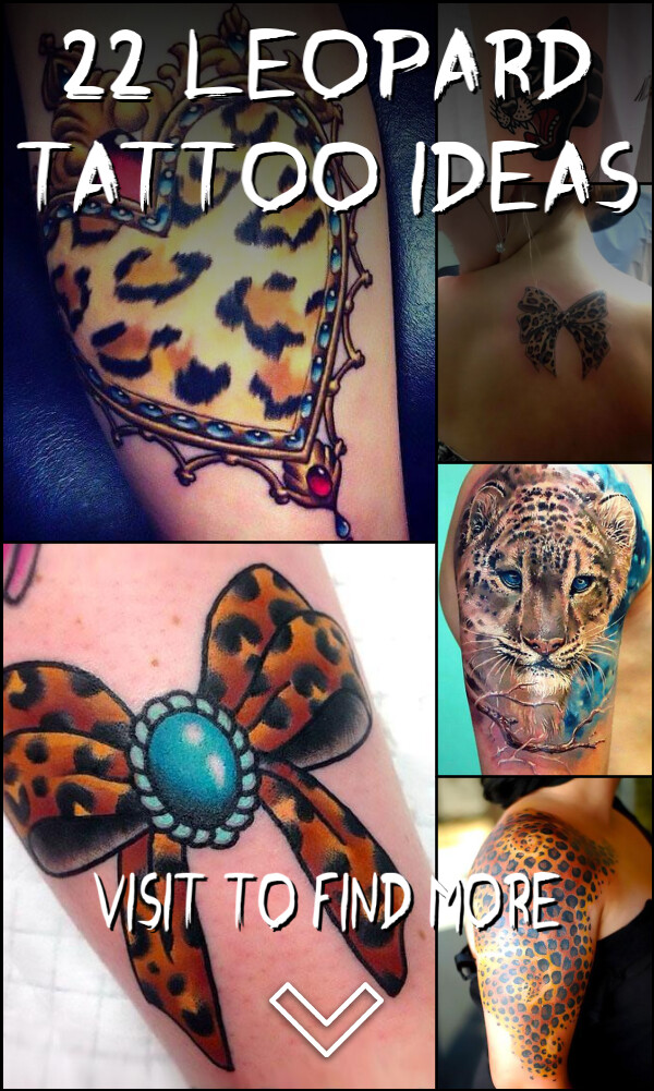 22 Leopard Tattoo Ideas