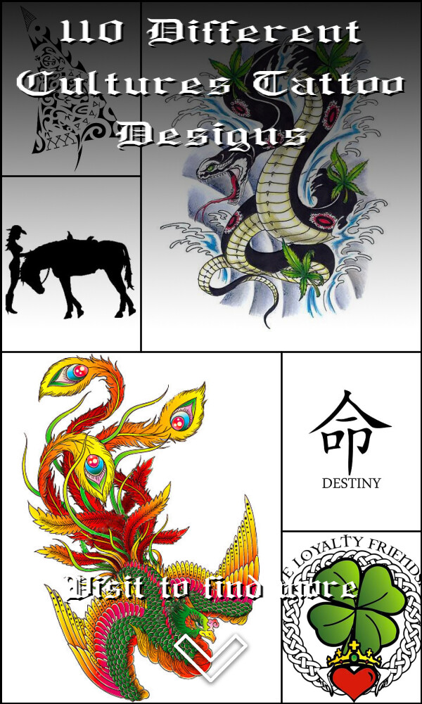 110 Different Cultures Tattoo Designs