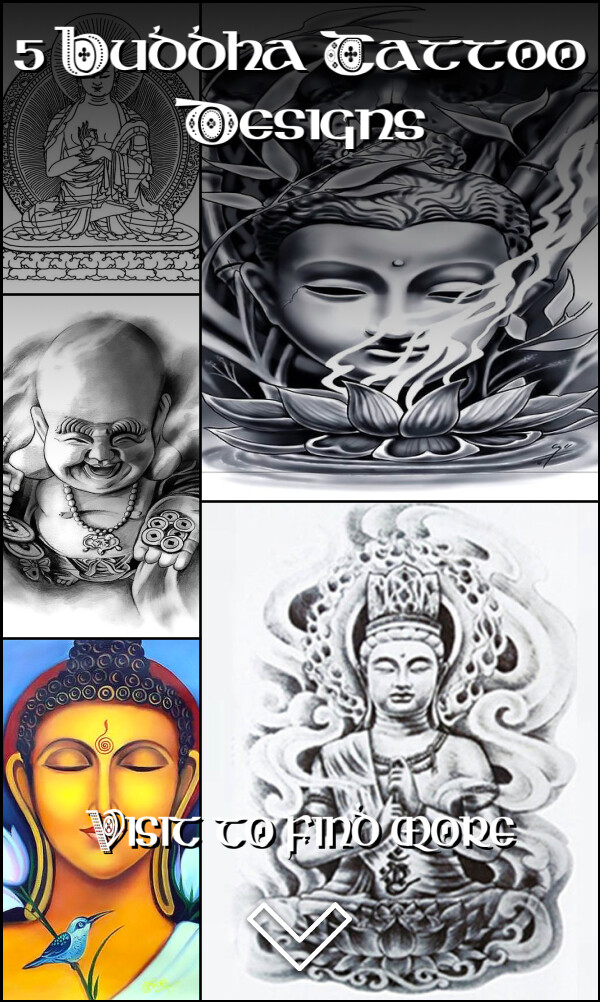 5 Buddha Tattoo Designs