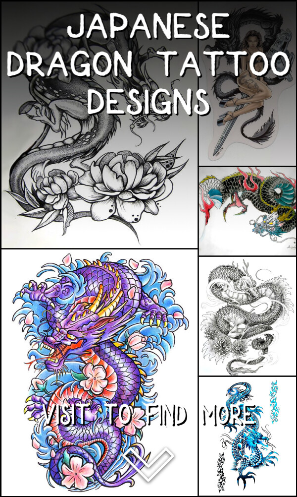 12 Japanese Dragon Tattoo Designs