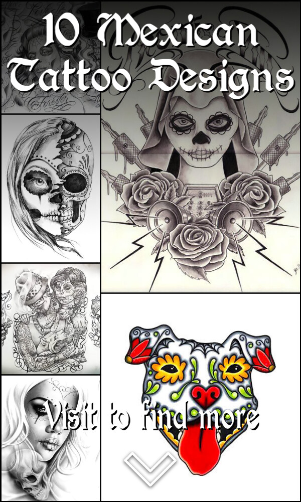 10 Mexican Tattoo Designs