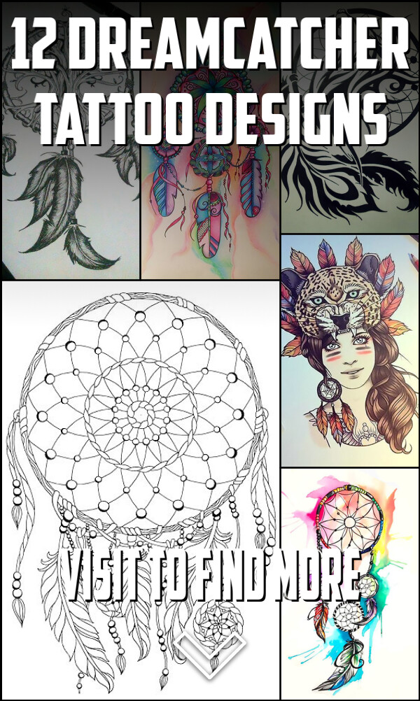 12 Dreamcatcher Tattoo Designs