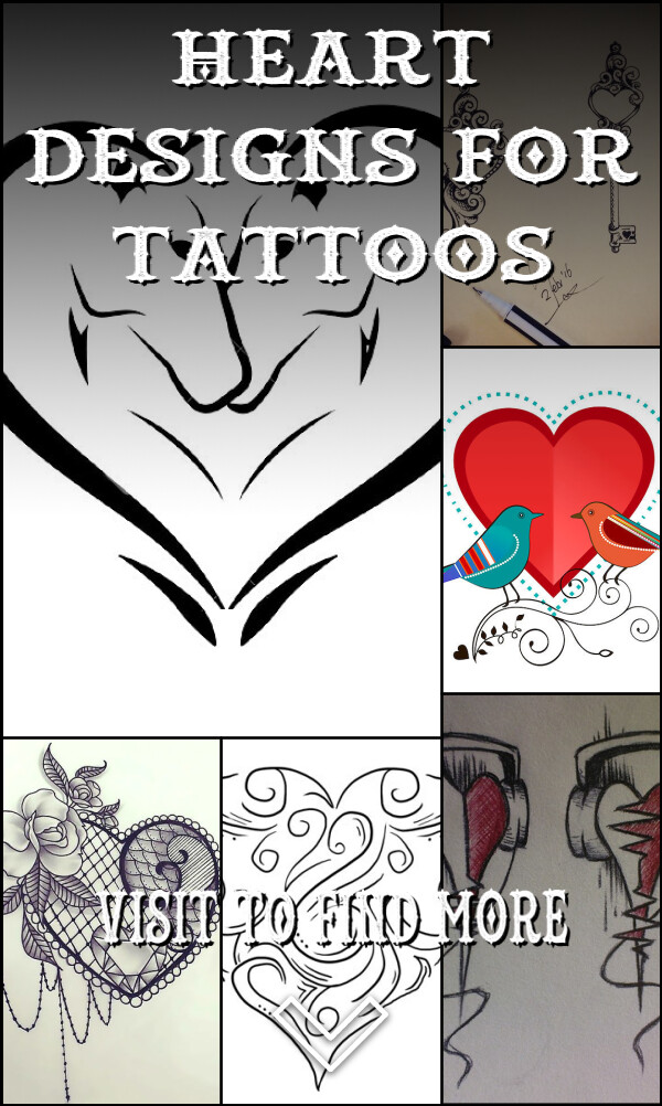 46 Heart Designs for Tattoos 