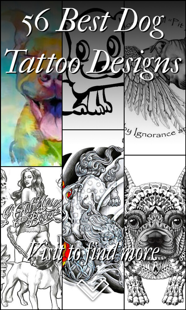 56 Best Dog Tattoo Designs