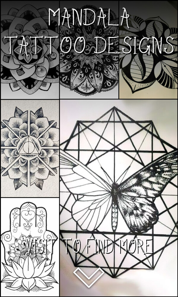 12 Mandala Tattoo Designs