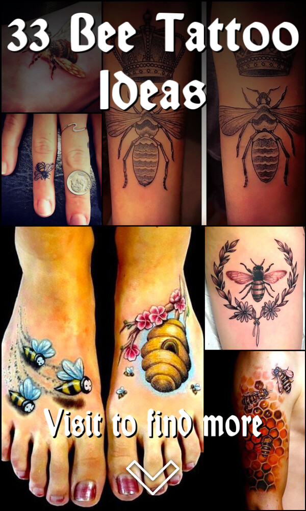 33 Bee Tattoo Ideas