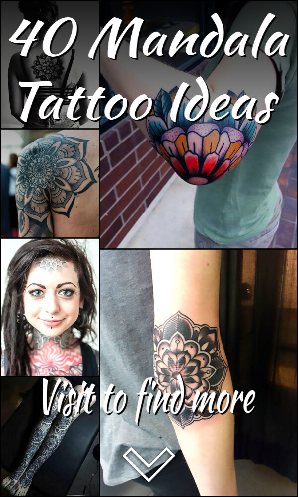 40 Mandala Tattoo Ideas