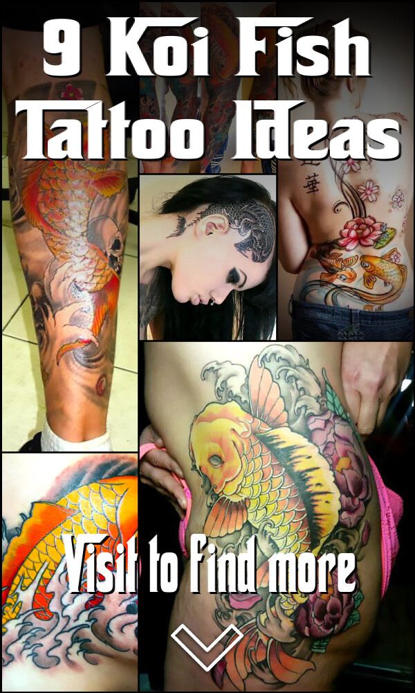 9 Koi Fish Tattoo Ideas