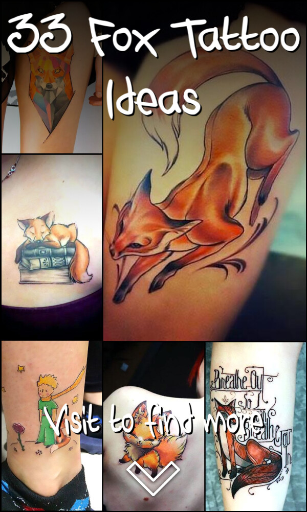 33 Fox Tattoo Ideas