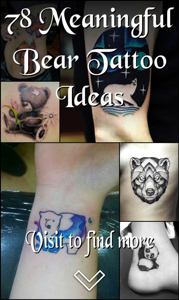 78 Meaningful Bear Tattoo Ideas