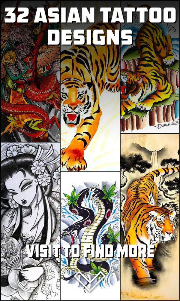 32 Asian Tattoo Designs
