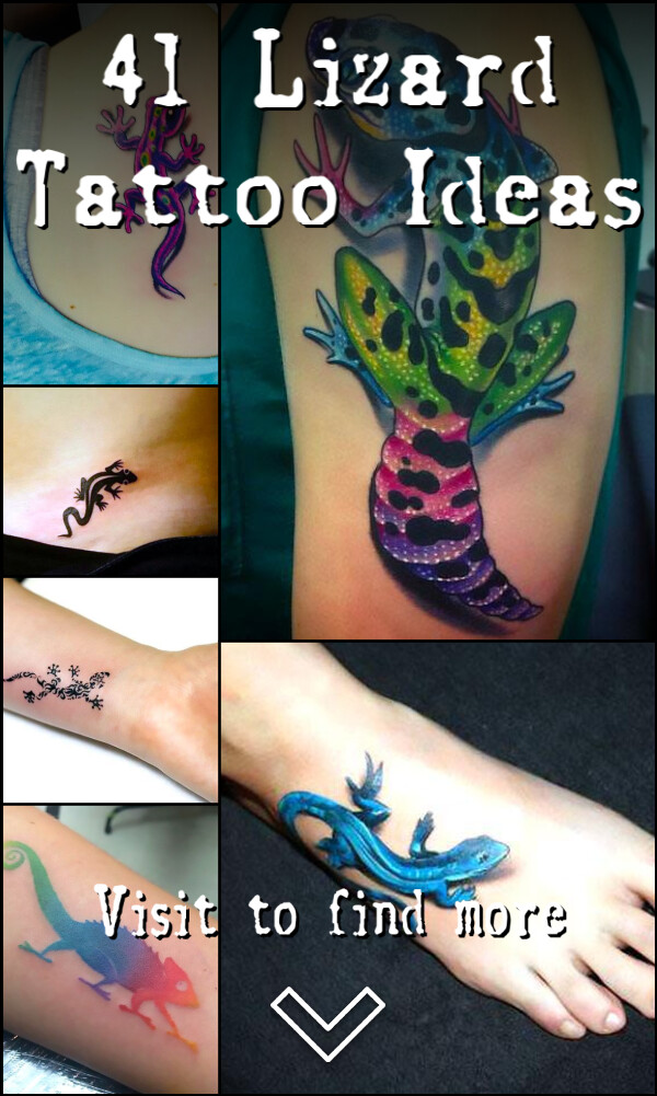 41 Lizard Tattoo Ideas