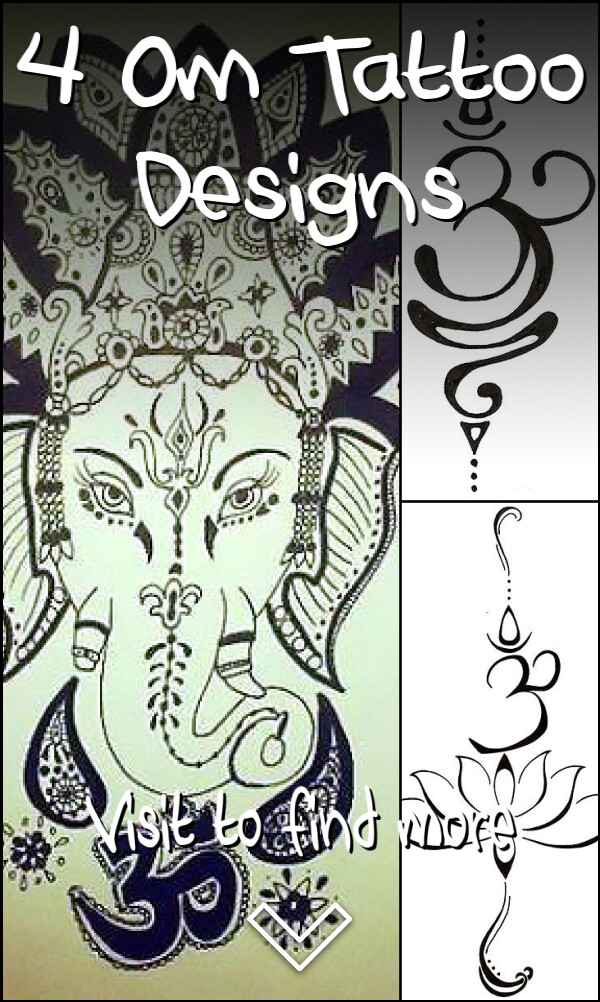4 Om Tattoo Designs