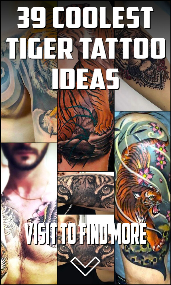 39 Coolest Tiger tattoo ideas