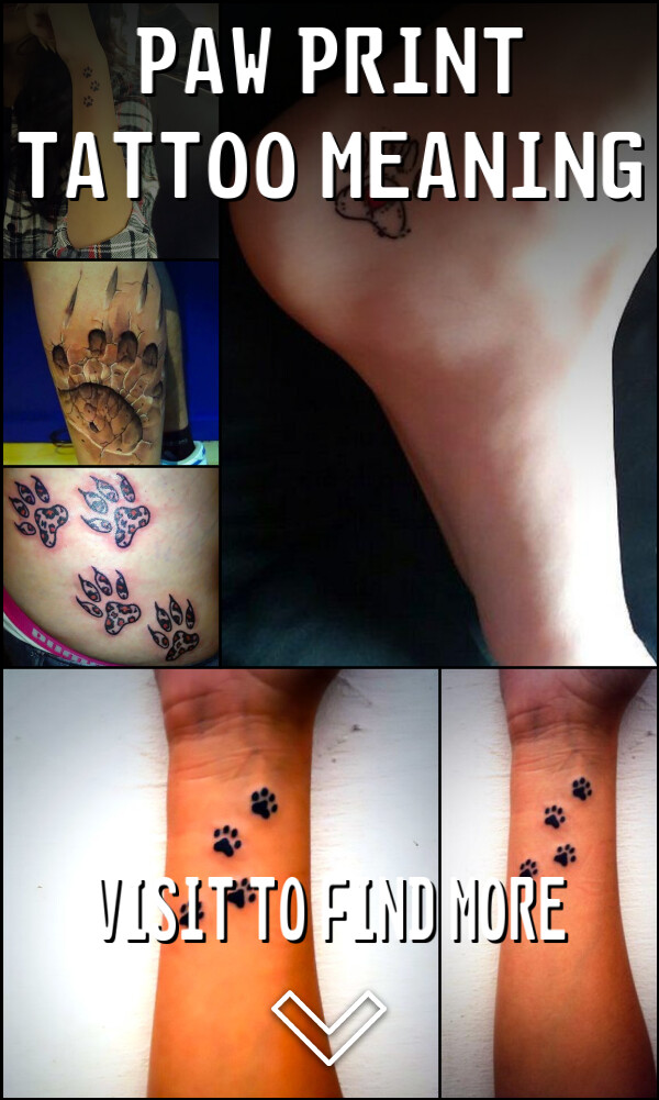 Paw Print Tattoo Meaning