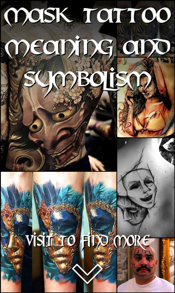 Mask Tattoo Meaning and Symbolism