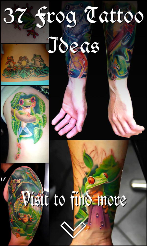 37 Frog Tattoo Ideas