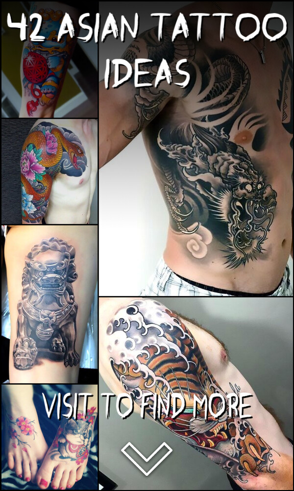 42 Asian Tattoo Ideas