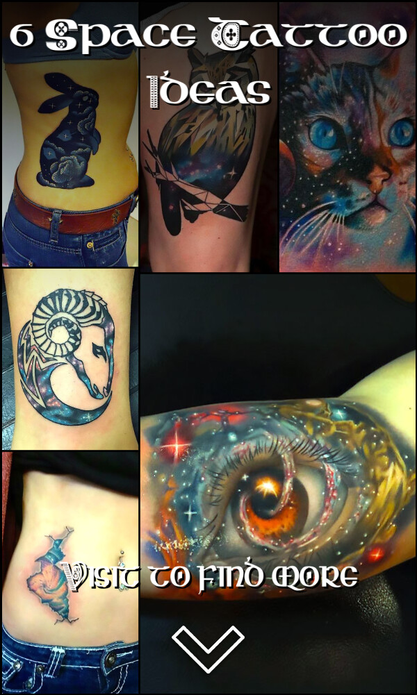 6 Space Tattoo Ideas