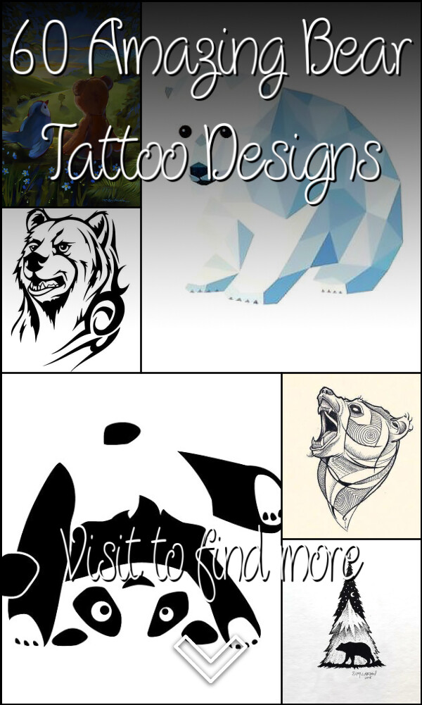 60 Amazing Bear Tattoo Designs