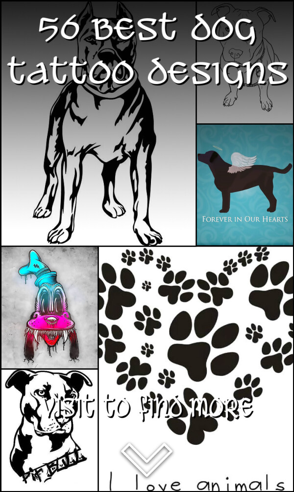 56 Best Dog Tattoo Designs