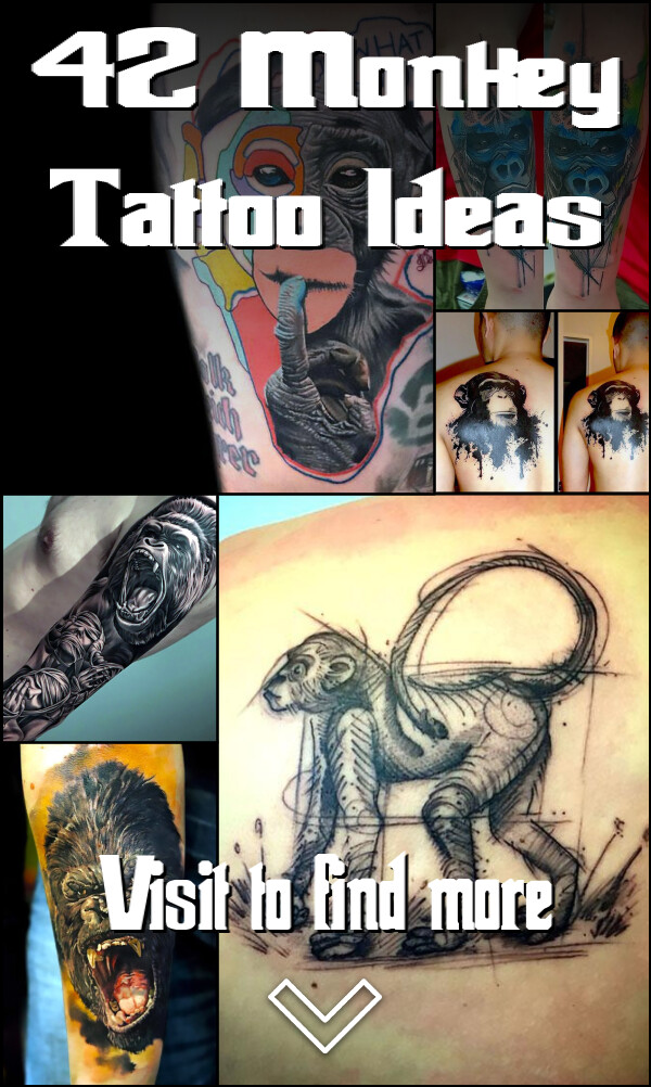 42 Monkey Tattoo Ideas
