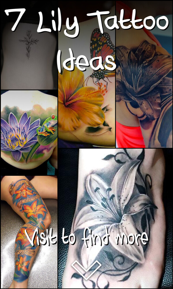 7 Lily Tattoo Ideas