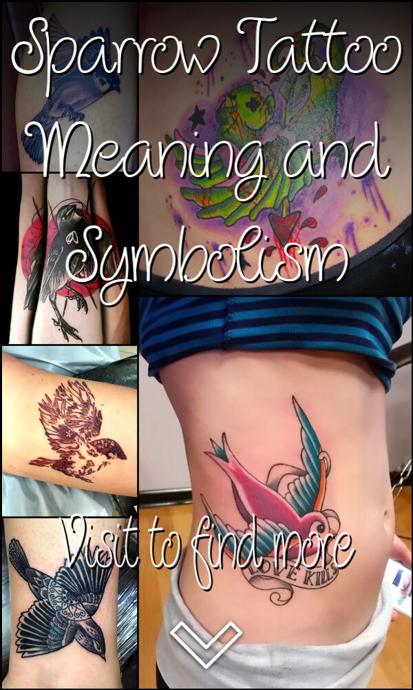 Sparrow Tattoo Meaning and Symbolism