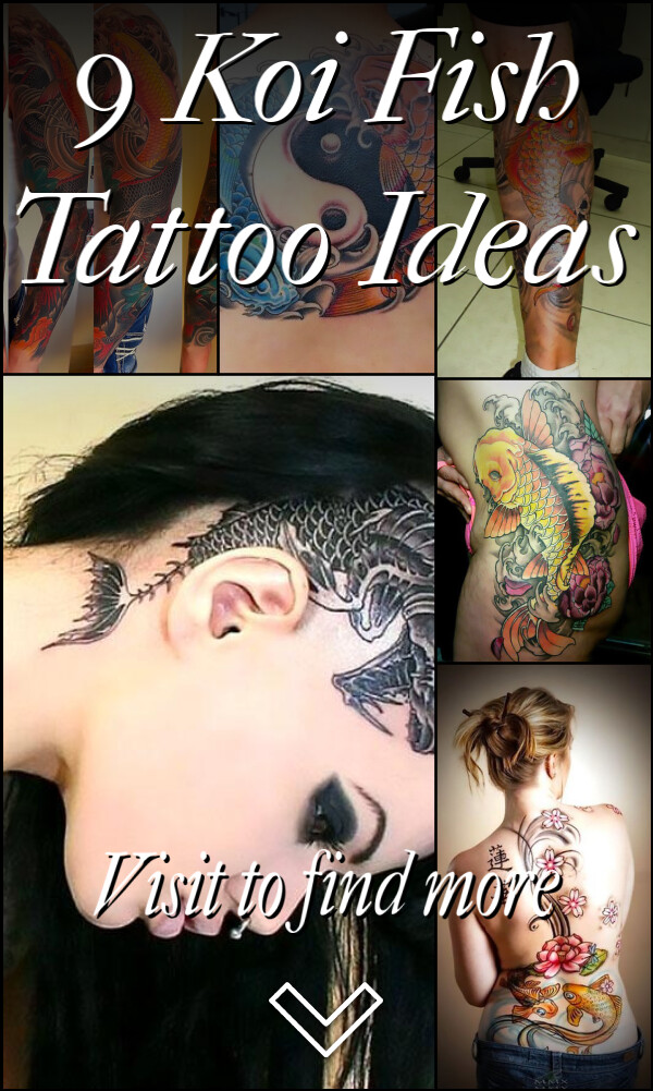 9 Koi Fish Tattoo Ideas