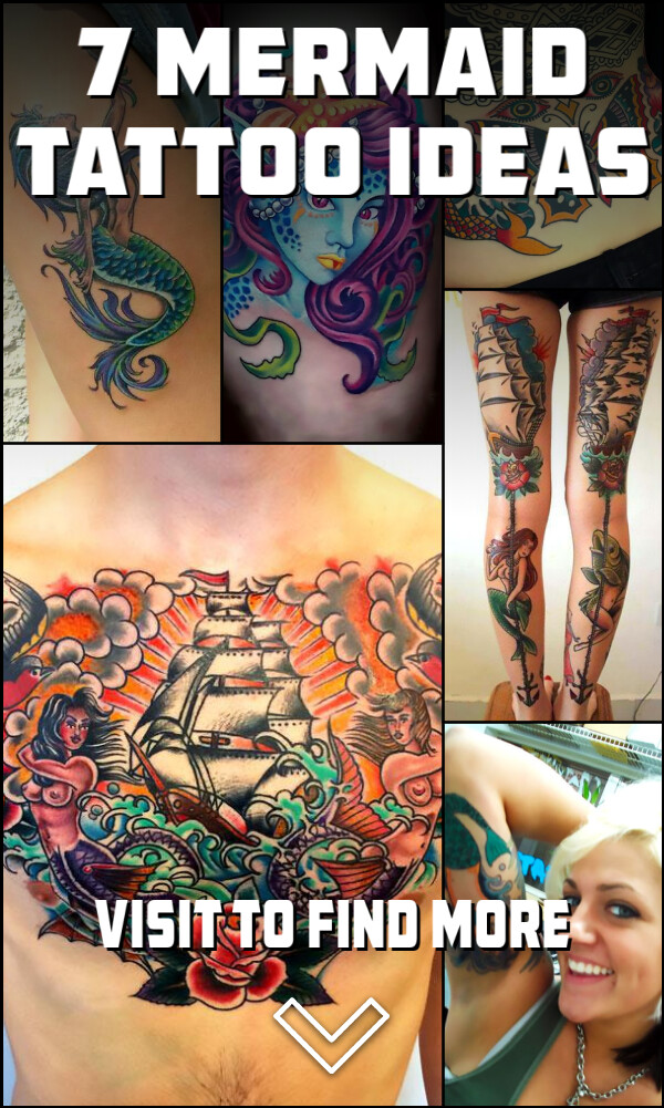 7 Mermaid Tattoo Ideas