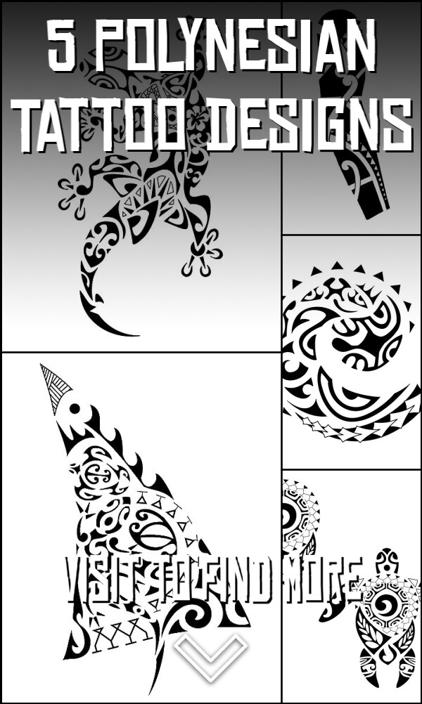 5 Polynesian Tattoo Designs