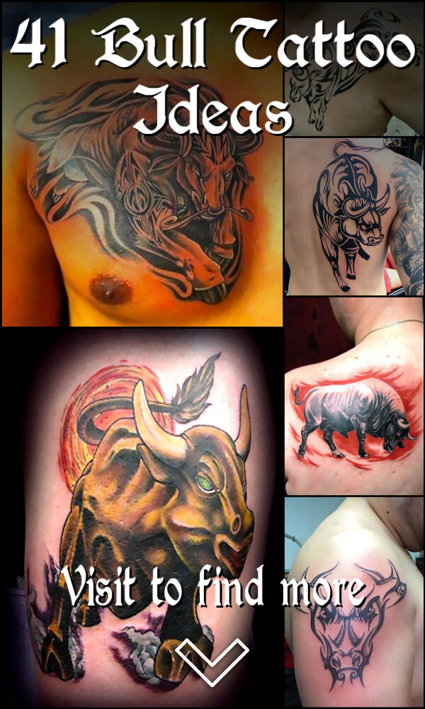 41 Bull Tattoo Ideas
