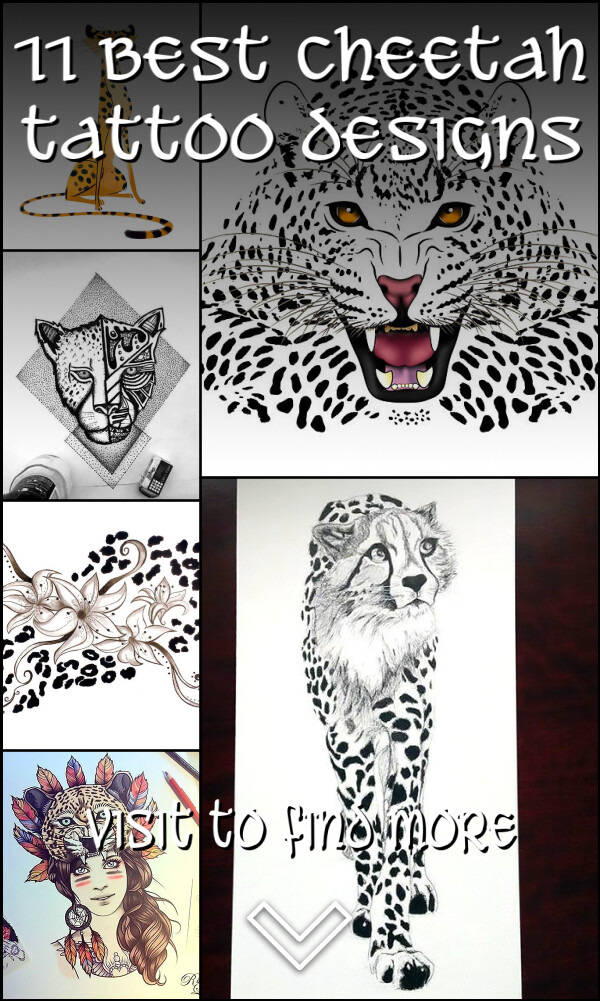 11 Best Cheetah Tattoo Designs