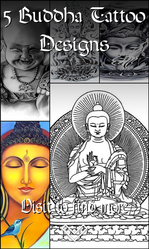5 Buddha Tattoo Designs