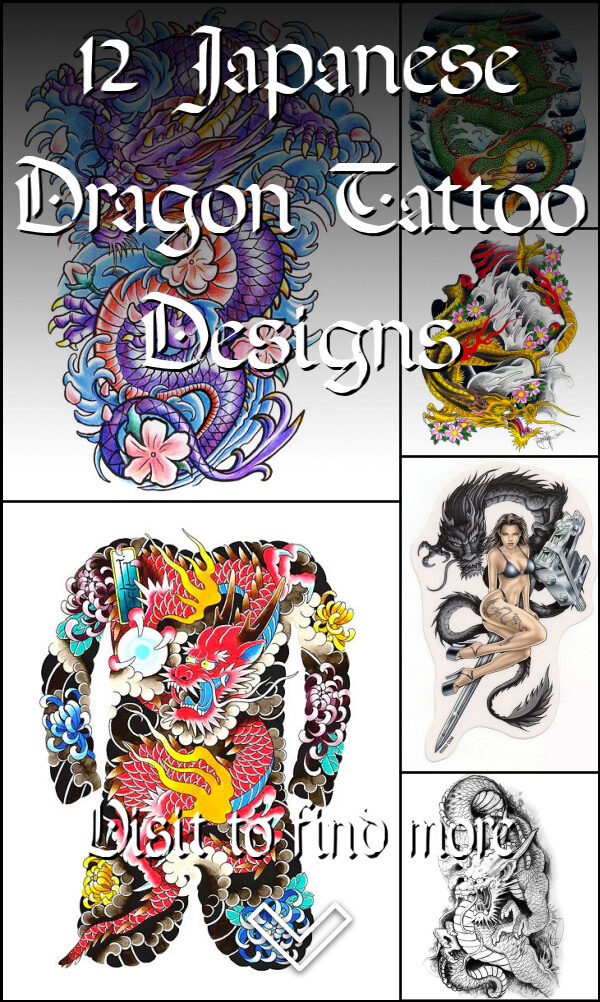 12 Japanese Dragon Tattoo Designs