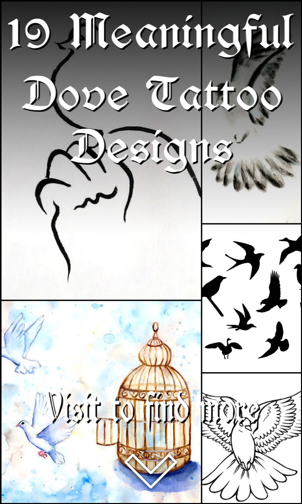 19 Meaningful Dove Tattoo Designs