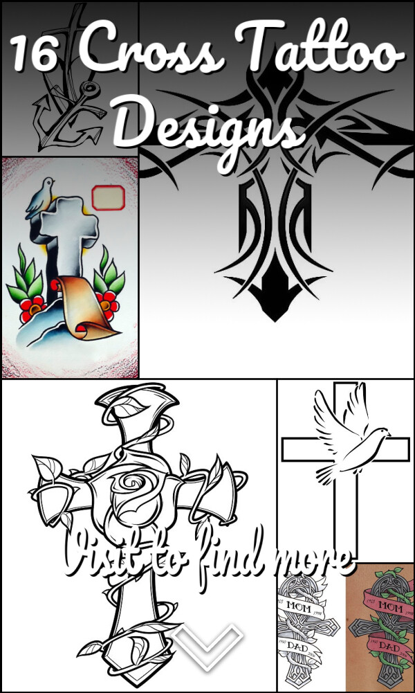 16 Cross Tattoo Designs