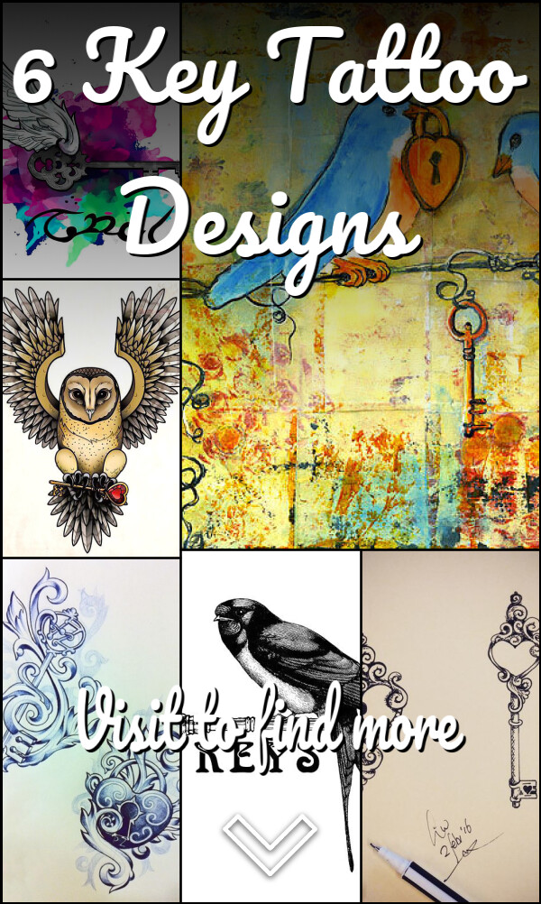 6 Key Tattoo Designs