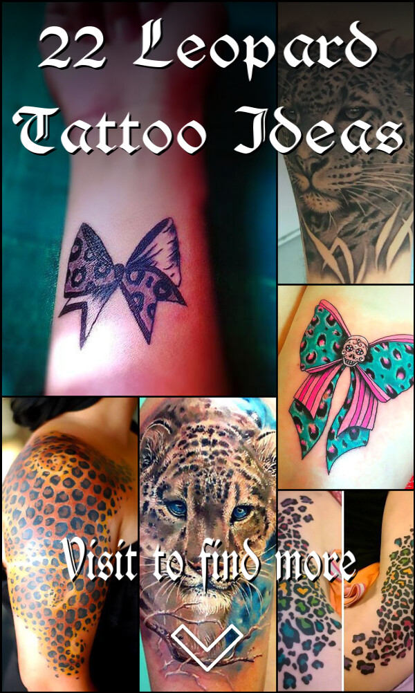 22 Leopard Tattoo Ideas