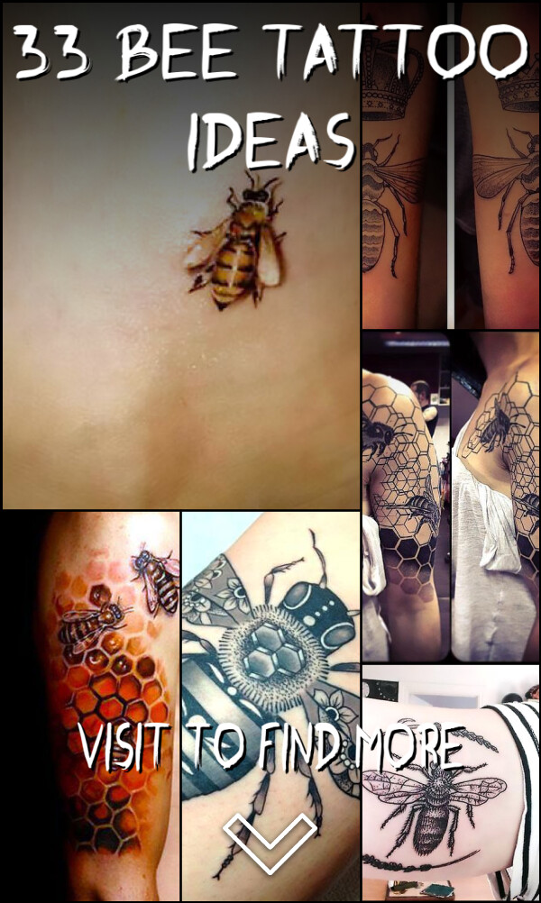 33 Bee Tattoo Ideas