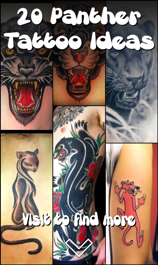20 Panther Tattoo Ideas
