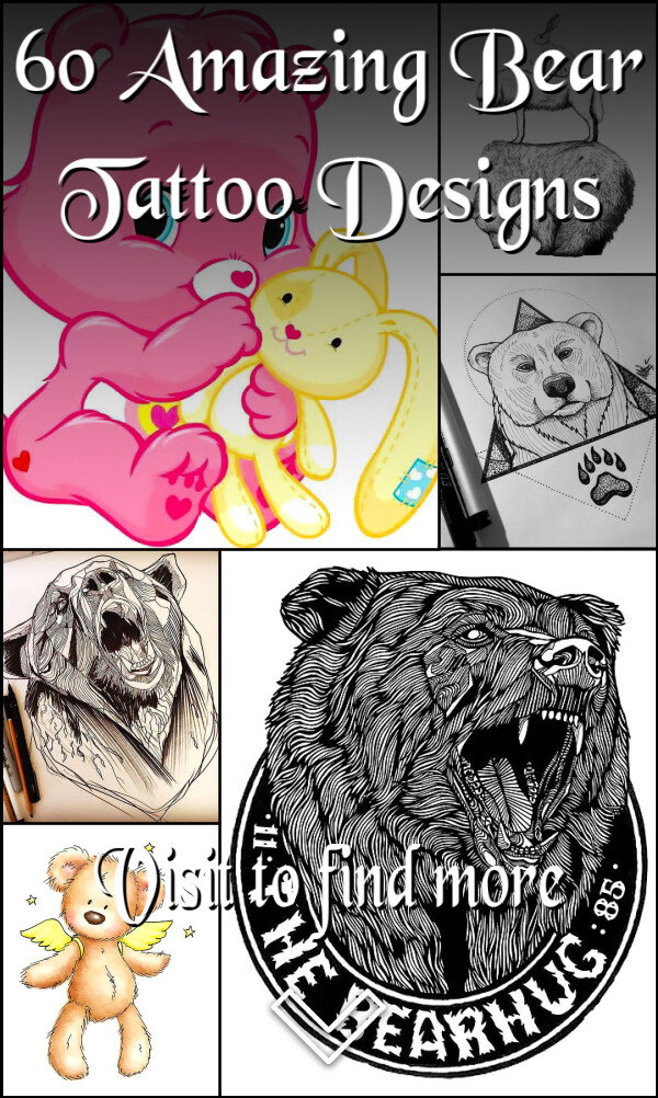 60 Amazing Bear Tattoo Designs