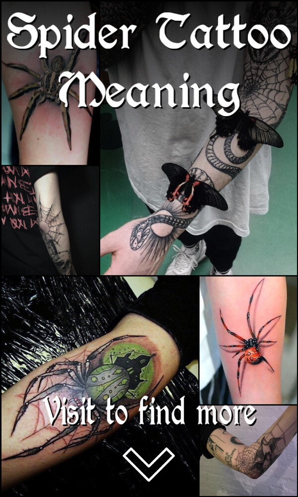 Spider Tattoo Meaning