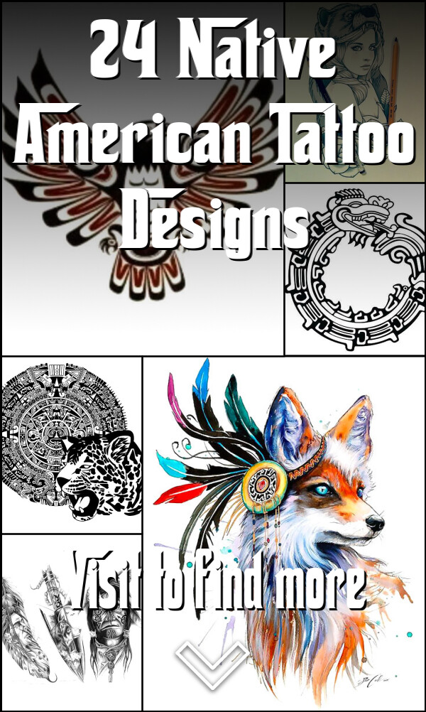 24 Native American Tattoo Designs