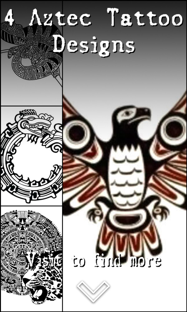 4 Aztec Tattoo Designs