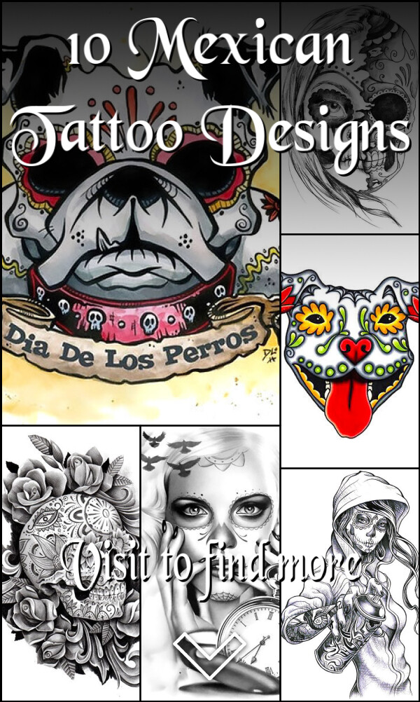 10 Mexican Tattoo Designs