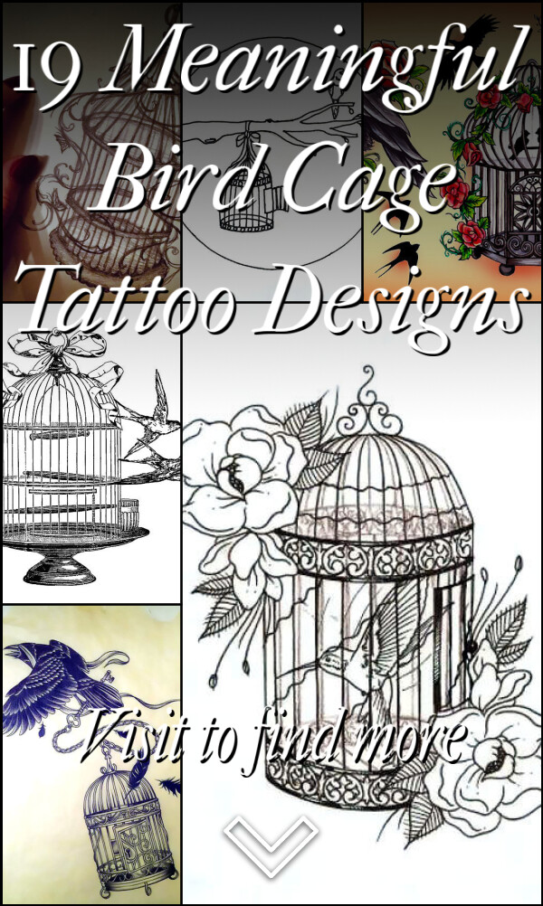 19 Meaningful Bird Cage Tattoo Designs