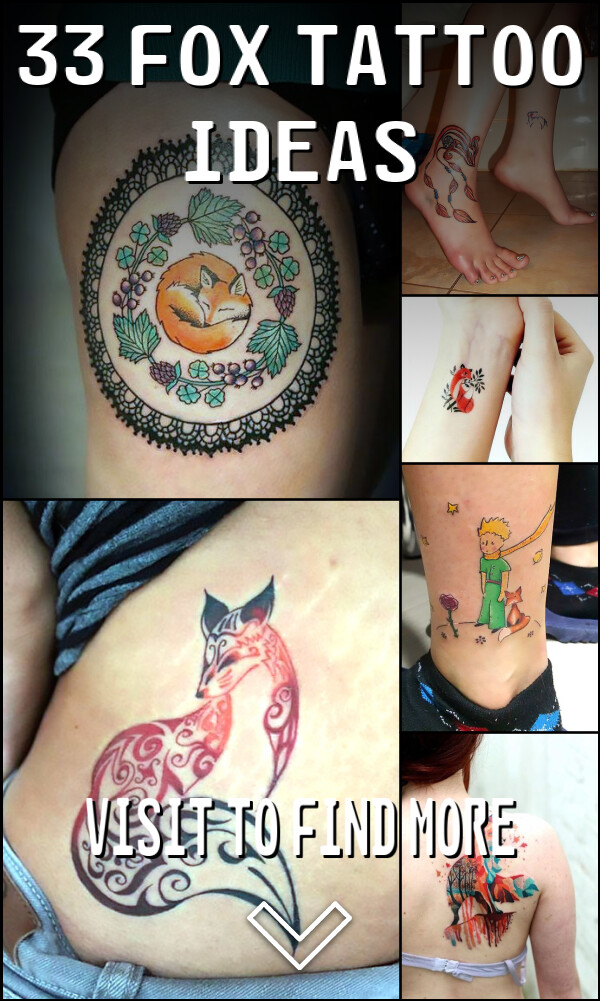 33 Fox Tattoo Ideas