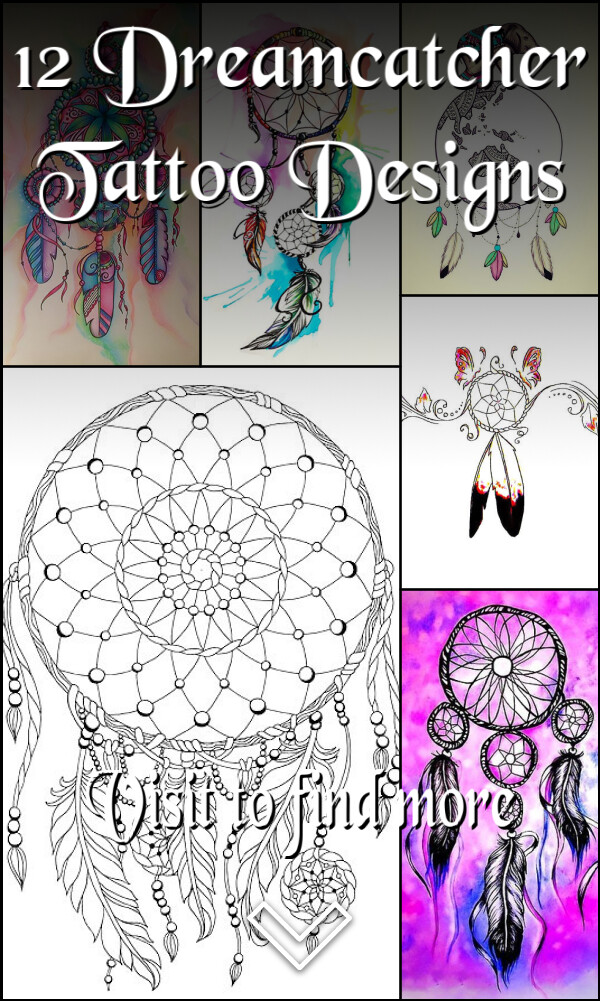 12 Dreamcatcher Tattoo Designs